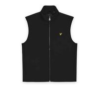Lyle & Scott, ,Jackets ,Uomo ,Nero ,XL Gilet Softshell con Schiena in Mesh e Collo a Imbuto