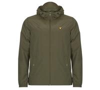 Lyle & Scott Giubbotto Zip Through Hooded Jacket in Verde EU M