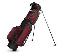 Lyle & Scott Gleneagle - Sacca da golf leggera da uomo con divisore a 3 vie, tasca termica termica, manico resistente, supporto retrattile, cinghia imbottita, borsa da golf