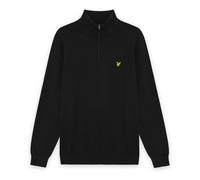 Lyle & Scott - Golf Quarter Zip Jumper - - Knitwear - Uomo - Nero - L