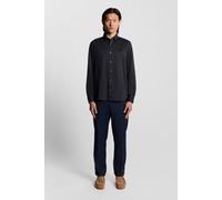 Lyle & Scott Jacquard Interlock Shirt Deep Navy Taglia: XS | Camicie Business Outlet | Uomo | Blu