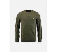 Lyle & Scott - Lambswool Blend Crew Neck Jumper Verde - Abbigliamento XL Verde