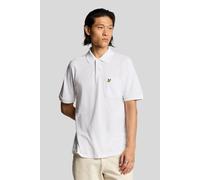 Lyle & Scott Linen Blend Polo Shirt White Taglia: M | Polo Outlet | Uomo | Bianco