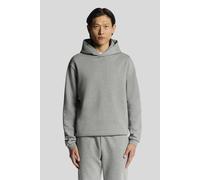 Lyle & Scott - Felpa con cappuccio Logo Brushback Pullover - - Sweatshirts & Hoodies - Uomo - Grigio - XL