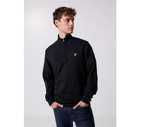Lyle & Scott - Loopback Quarter Zip Sweat Nero - Abbigliamento M Nero