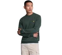 LYLE & SCOTT Maglia Girocollo Uomo Ragazzo Cotton Merino Grigio