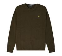 Lyle & Scott - Maglia Uomo Oliva - - Knitwear - Uomo - Verde - XL