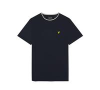 Lyle & Scott Maglietta Tipped, X295 Dark Navy/gesso, M