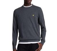 Lyle & Scott Maglione a Girocollo in Cotone Merino Uomo