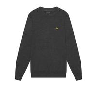 Lyle & Scott, ,Knitwear ,Uomo ,Grigio ,S Maglieria a Maniche Lunghe con Girocollo