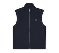 Lyle & Scott - Mesh Back Softshell Funnel Neck Gilet - - Jackets - Uomo - Blu - M