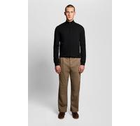 Lyle & Scott Mesh Logo Knitted Track Jacket Jet Black Taglia: L | Cardigan Outlet | Uomo | Nero