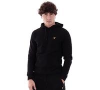Lyle & Scott Ml1139V Brushback Pullover Hoodie Z865 Col.Nero Nero/M