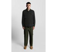 Lyle & Scott Multi Pocket Overshirt Jet Black Taglia: L | Camicie Casual Outlet | Uomo | Nero