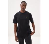 Lyle & Scott Maglietta da Uomo di Alta qualità, 100% Cotone, Traspirante e Design Basic | XS-XXL, Z865 Jet Black, XL