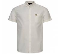 Lyle & Scott Oxford Uomo Camicia a maniche corte SW1208V-Z139 bianco L