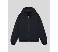 Lyle & Scott Padded Hooded Zip Through Blu - Taglia M Abbigliamento Uomo