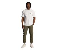 Lyle & Scott Pantaloni cargo da uomo Upton Park, Verde, 48 Regolare