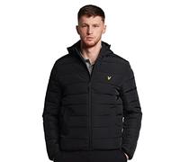 Lyle & Scott Piumino casual leggero cerniera intera da uomo - Nero intenso - XXL