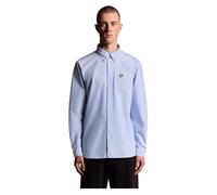 Lyle & Scott Plain Oxford Long Sleeve Shirt Blu M Uomo