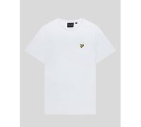 Plain T-shirt by Lyle & Scott S Bianco