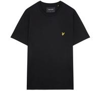 Lyle & Scott Uomo Maglietta Semplice, Jet Black, L