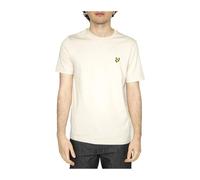 Lyle & Scott - Plain T-Shirt - - Tops - Uomo - Beige - S