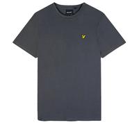 Lyle & Scott Uomo T-Shirt Tinta Unita Grigio Canna di Fucile XL