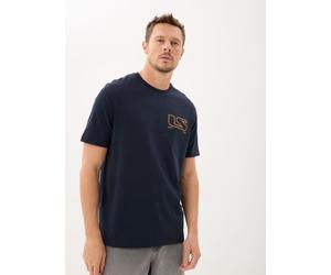 Lyle & Scott - Polaroid Graphic T-Shirt Blu - Abbigliamento S Blu