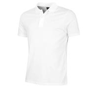 Lyle & Scott, polo da uomo in tinta unita Eagle, in cotone superfine, da golf, bianco, M
