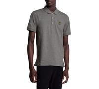 Lyle & Scott, Polo da uomo in tinta unita, Grigio medio., M