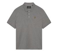 Lyle & Scott Plain Short Sleeve Polo Grigio L Uomo