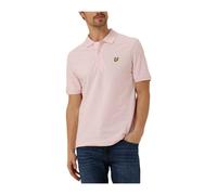 Lyle & Scott Plain Short Sleeve Polo Rosa XL Uomo