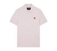 Lyle & Scott Plain Short Sleeve Polo Rosa M Uomo