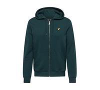Lyle & Scott Uomo Giacca con Cappuccio E Zip Verde Scuro S