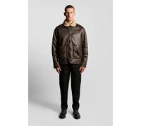Lyle & Scott Shearling Jacket Whiskey Brown Taglia: XL | Giacche di pelle Outlet | Uomo | Marrone