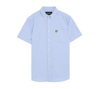 Lyle & Scott, ,Shirts ,Uomo ,Blu ,L Camicie Tessute LS Manica Corta Camicia Oxford