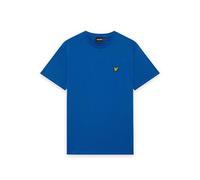 Lyle & Scott SS T-Shirts Maglietta tinta unita, X358 Blu Lucido, M