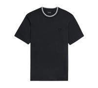 Lyle & Scott - T-shirt Girocollo Classica in Cotone - - Tops - Uomo - Blu - L
