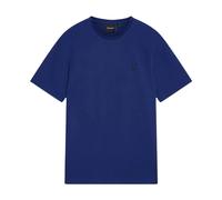 Lyle & Scott - T-shirt girocollo in cotone a maniche corte - - Tops - Uomo - Blu - M