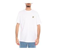 Lyle & Scott - T-shirt Jacquard Popcorn - - Tops - Uomo - Bianco - S