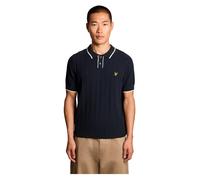 LYLE & SCOTT TIPPED PIQUE KNITTED POLO L