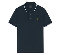Lyle & Scott Uomo Polo A Punta, Dark Navy/White, M
