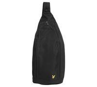 Lyle & Scott Uomo Borsa a tracolla con logo, Nero