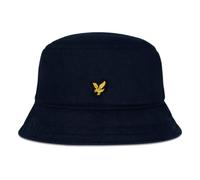 Lyle & Scott Uomo Cappello da Pescatore con Logo, Dark Navy, One Size