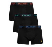 Lyle & Scott Uomo Confezione da 3 Bauli Barclay, Black (Multi), L