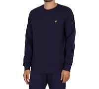 Lyle & Scott Uomo Felpa con logo, Blu