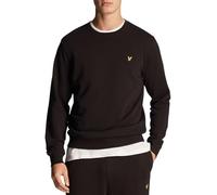 Lyle & Scott Uomo Felpa con Logo, Jet Black, M