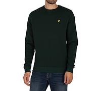 Lyle & Scott Uomo Felpa con Logo, Verde, L