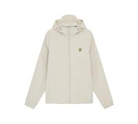 Lyle & Scott Uomo Giacca con cappuccio con zip, Beige, M